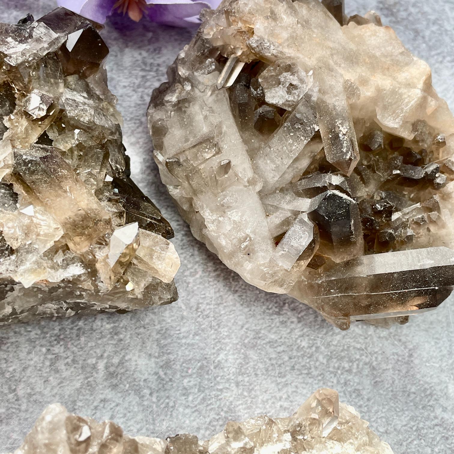 Smoky Quartz Cluster MED - 1pc Smoky Quartz Cluster MED - 1pc